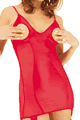 Peek-a-boo Lycra Mesh Mini Dress