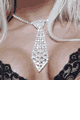Austrian Crystal Neck-tie Choker