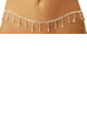 2-Row Rhinestone Belt