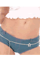 Lycra Jean Shorts