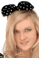 Polka Dot Bowtie Headpiece