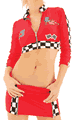 Racer Top and Skirt