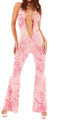 Pink Swirl Catsuit