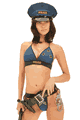 2-pc Police Bikini Set