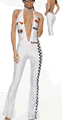 Halter Top Racer Girl Catsuit