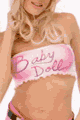 Baby Doll Airbrush Tube Top