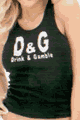 Drink and Gamble Tank Top