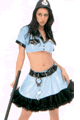 Police Girl 5-Piece Outfit