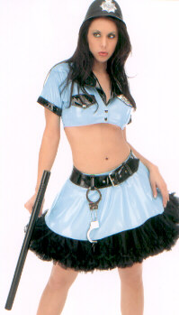 Police Girl 5-Piece Outfit