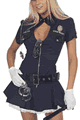 Officer Naughty Mini Dress Set