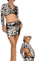 2pc Top and Skirt