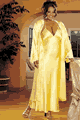 Charmeuse and Lace Long Gown