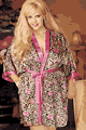 Floral and Animal Print Kimono