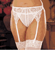 Lace and Mesh Garterbelt