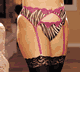 Animal Mesh Garterbelt
