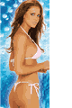Tie Side Thong Bikini with Triangle Top