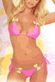 Bow Trimmed Tie-Side Bikini
