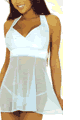 Halter Babydoll with Side String Thong