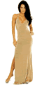 Tie Back Gown with Regular Thong