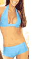 Halter Top with Hipster Short and Thong