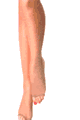 Open Toe Lycra Sheer Pantyhose