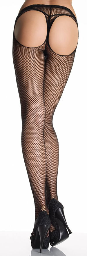 Thong Back Fishnet Pantyhose