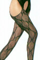 Bow Lace Suspender Pantyhose