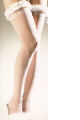 Sheer Ruffle Top Thigh Hi