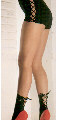 Anklet with Lace Up and Lace Top
