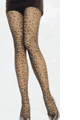 Lycra Sheer Leopard Print Pantyhose