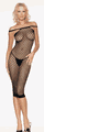 Lycra Fish Scale Net Dress