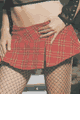 Low Waist Plaid Mini Skirt