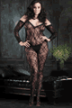 Stretch Flower Lace Bodystocking