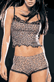 Opaque Leopard Cami and Shorts Set