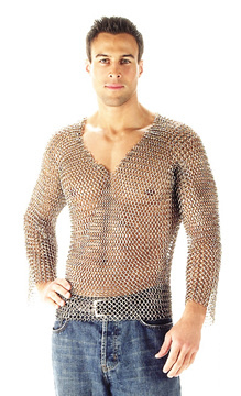Chain Mail Long Sleeves Unisex Shirt