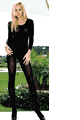 Lycra Opaque long Sleeves Bodystockings
