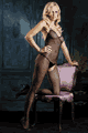 Industrial Net V Back Bodystocking