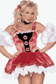 Alpine Girl Bustier Dress with Attached Petticoat