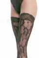 Rose Lace Thigh High