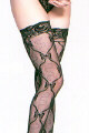 Bow Lace Thigh High with Lace Top