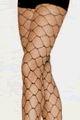 Lycra Lurex Fence Net Pantyhose