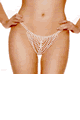 Faux Rhinestone Bikini