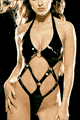 Vinyl O-Ring Strappy Teddy