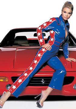 Vinyl Racer Girl Jumpsuit