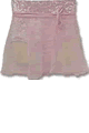 Child Pink Chiffon Wrap Skirt