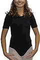 Black Short Sleeve Leotard