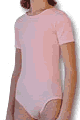 Pink Short Sleeve Leotard