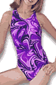 Dreamscape Leotard Leotard with Scrunchie