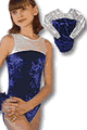 Moonlight Long Sleeves Leotard with Scrunchie