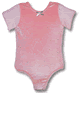 Sweetheart Short Sleeve Leotard with Scrunchie